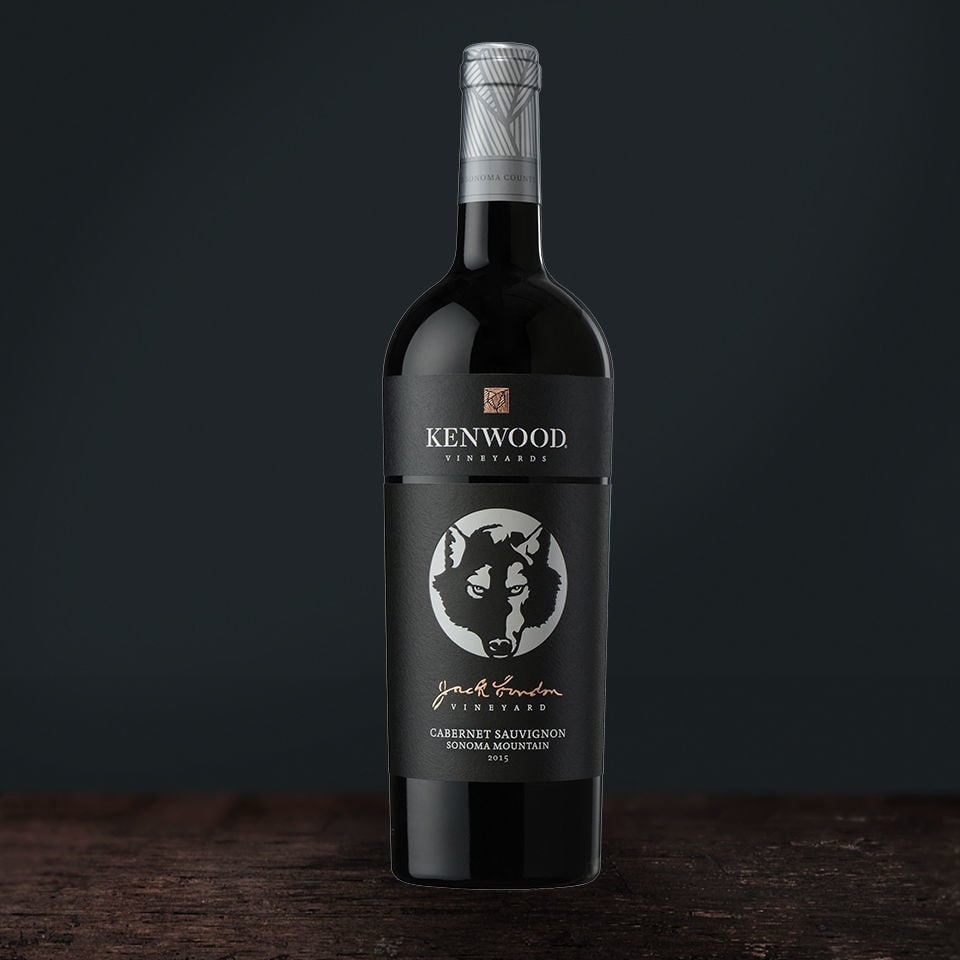 Kenwood Vineyards 2015 Jack London Vineyard Cabernet Sauvignon, Sonoma Mountain, California